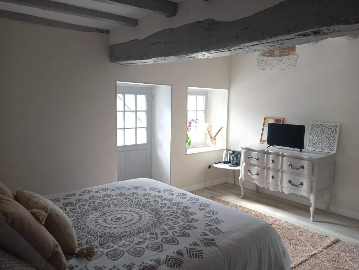 Chambre D'Hote Familiale De La Maison Bleue Lanvallay Kültér fotó